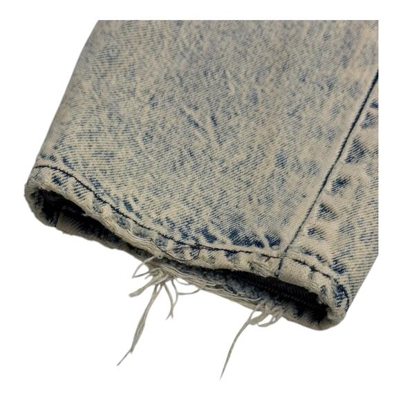 Vintage Women's 10 Short P.S. Gitano Stonewash Elastic Waist Tapered Jeans - Picture 4 of 12